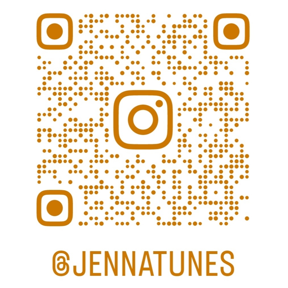 FOLLOW ME ON INSTAGRAM @jennatunes